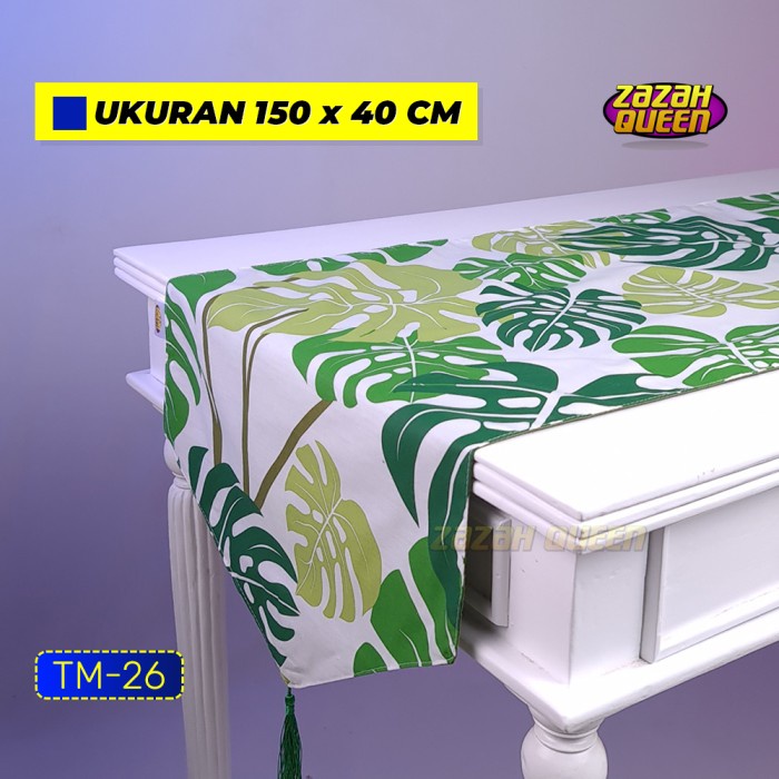 Taplak [150 X 40 Cm] Taplak Meja Tamu Minimalis