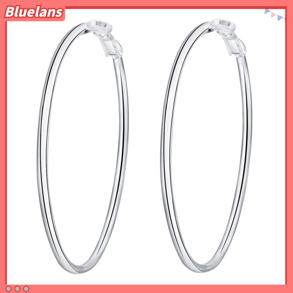 Anting Hoop Bulat Diameter 5cm - 8cm Untuk Wanita