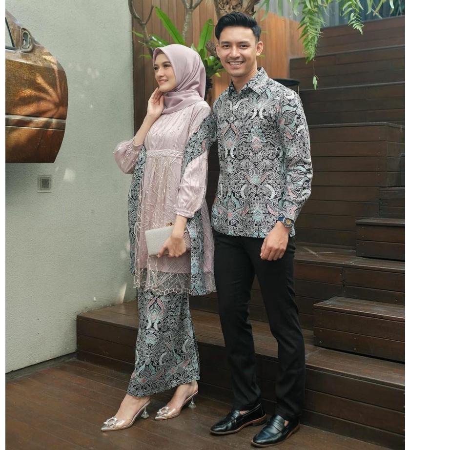 Terlaris ADA JUMBO XXL EKSTRA | KEBAYA COUPLE MAHESWARI WID BATIK PEKALONGAN ORIGINAL | KEBAYA BROKA