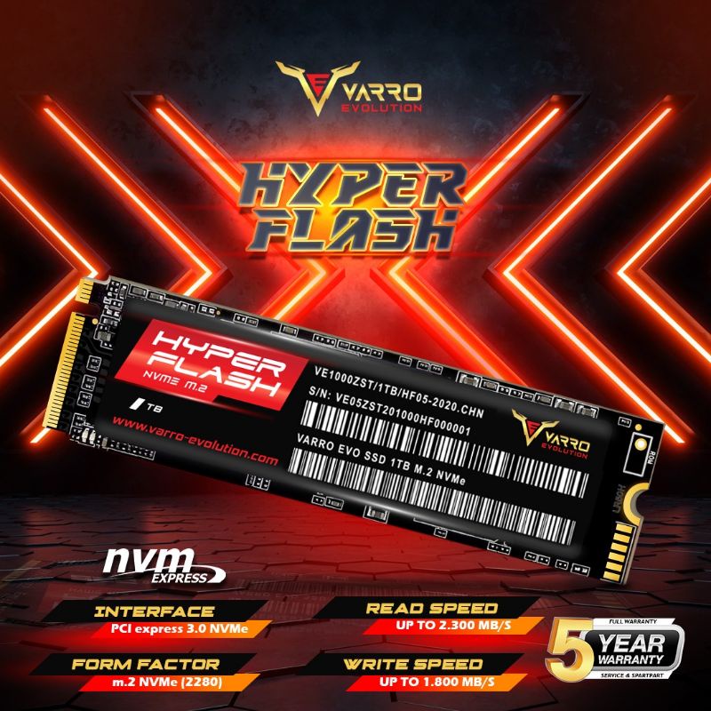 SSD M2 NVME 1TB VARRO