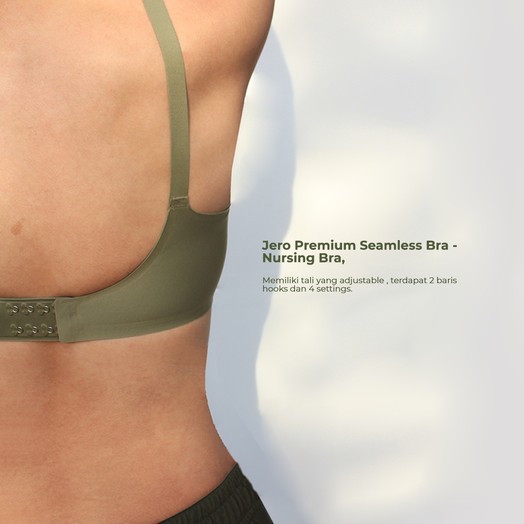 Jero Premium Seamless Nursing Bra - DOTS | BH Menyusui