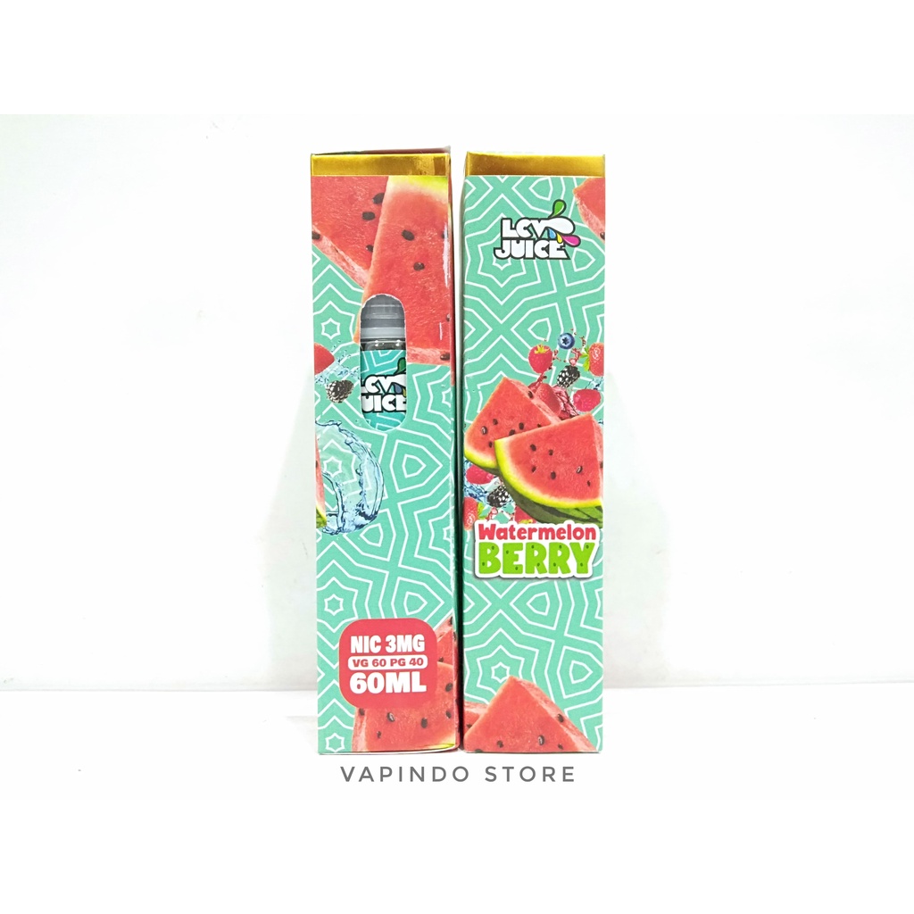 LCV WATERMELON BERRY 60ML 3MG BY LCV JUICE PREMIUM E LIQUID VAPOR