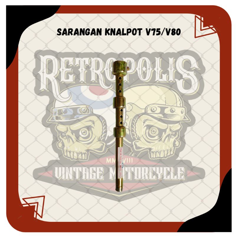 sarangan knalpot yamaha v75 v80. sarangan knalpot v75 / v80