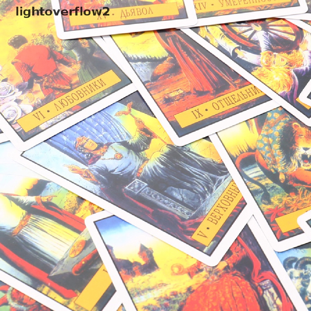 (lightoverflow2) Kartu Tarot Versi Rusia