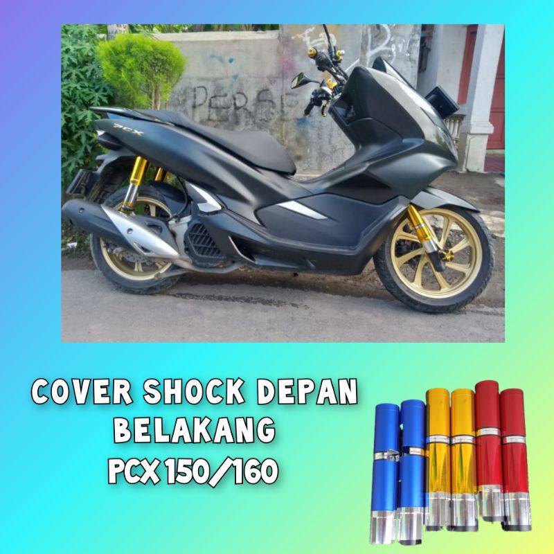 COVER SHOCK DEPAN BELAKANG HONDA PCX