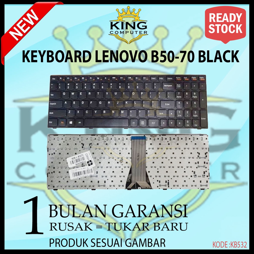 Keyboard Lenovo G50-30, G50-45, G50-70, Z50-70 BLACK