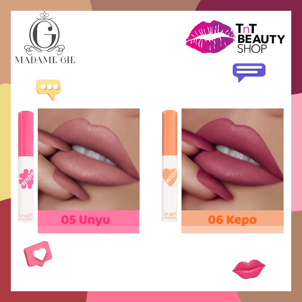 MADAME GIE | LIP MATTE NETIZEN