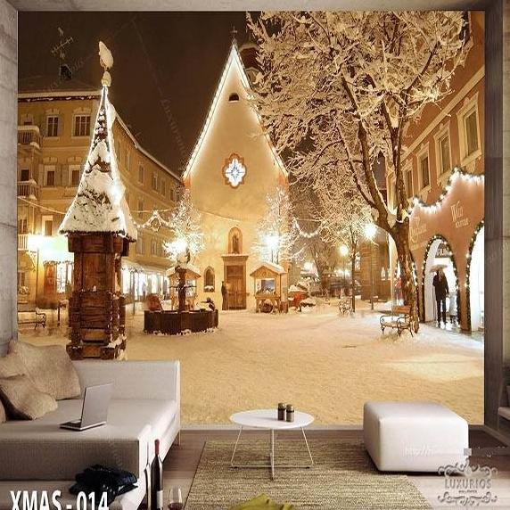 $+$+$+$+] WALLPAPER CUSTOM WALLPAPER 3D KOREA STIKER VINYL MERRY CHRISTMAS NATAL