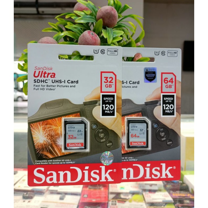 SDHC Sandisk memori kamera 16Gb 32Gb 64Gb 128Gb original
