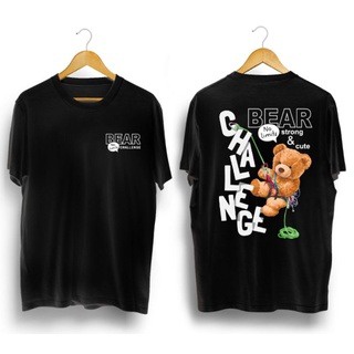 FC - KAOS OVERSIZE / KAOS MOTIF / KAOS BEAR / KAOS KEREN ( LD : 110 CM  P : 65 CM )