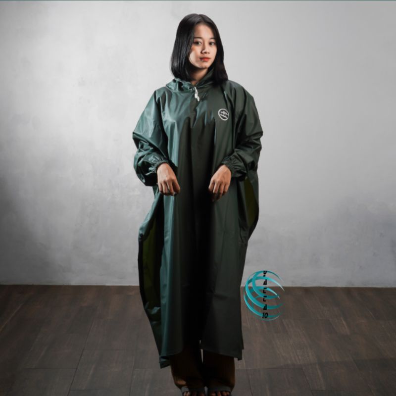 RAINCOAT,JAS HUJAN PRIA WANITA PONCO LENGAN/KELELAWAR BY KALOKA BAHAN TEBAL