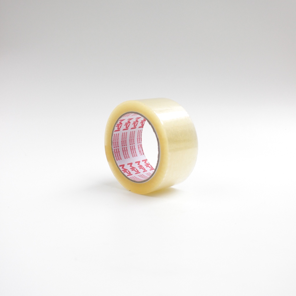 

Lakban Bening - Lakban Cokelat 48 mm x 100 Yard MPI 1 Dus isi 72 Roll