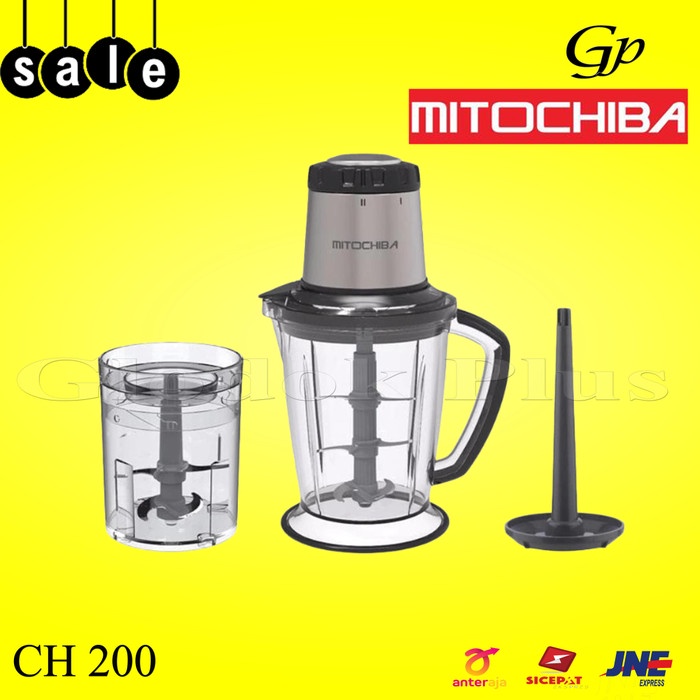 mitochiba ch 200 chopper food ch200 blender bumbu daging multi fungsi