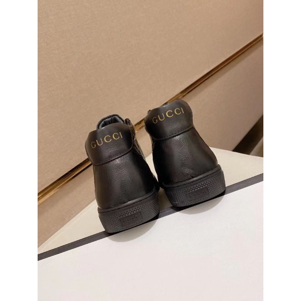 sepatu boots gc pria sneaker cowok high end men shoes leather kulit New face mirror P1SHOES
