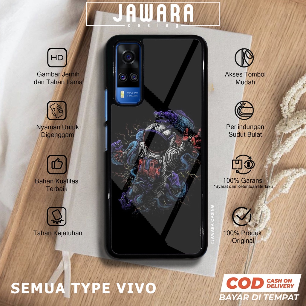 Case Vivo Y51 Y51A Y53S Casing Vivo Y51 Y51A Y53S Jawara Casing [AST1] Case Glossy Case Aesthetic Cu