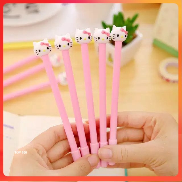 

[MDP] PULPEN KARAKTER KEPALA 3D HELLO KITTY CUTE - BALLPOINT BOLPEN PENA KARTUN KEPALA KUCING LUCU