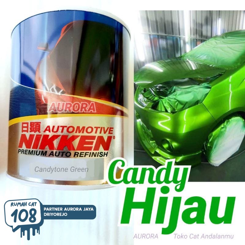 

Rumah Cat - CAT NIKKEN CANDYTONE GREEN 200ML CANDY HIJAU NIKEN duco duko diko motor mobil sepeda | Rumah Cat Mobil dan Motol
