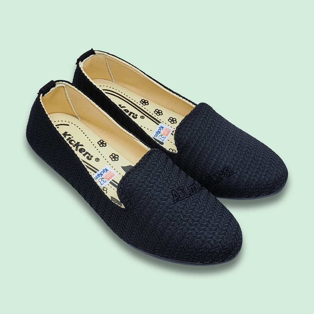 Sepatu Flat Shoes Cewek Kickers Terbaru Best Quality