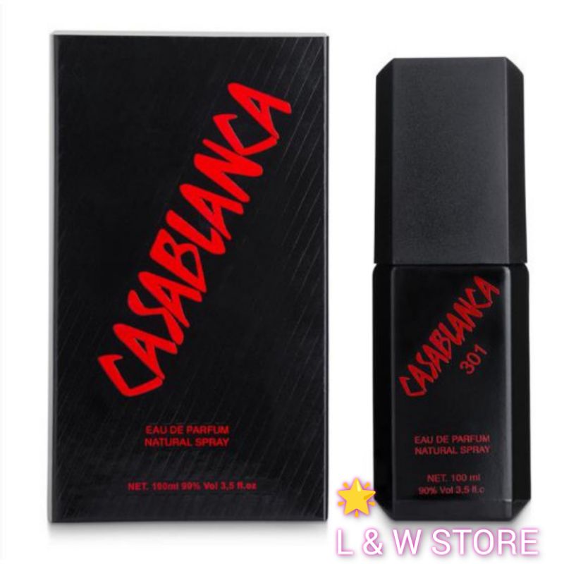Casablanca 301 Eau De Parfum Natural Spray 100ml
