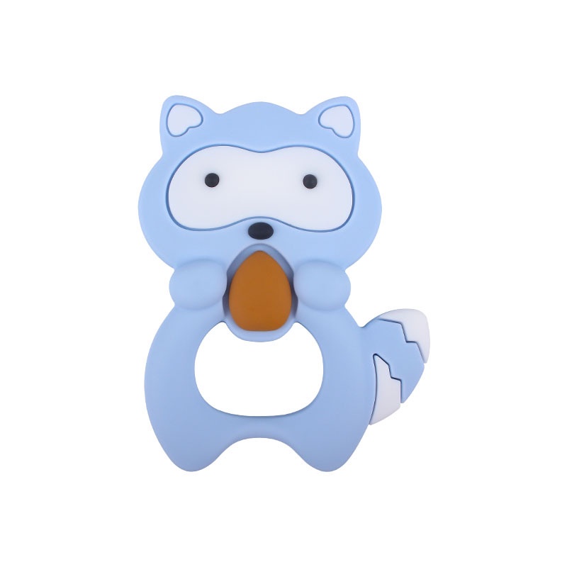 TC 3 | TEETHER SILICONE ANAK MOTIF TUPAI | MAINAN GIGITAN BAYI SILIKON BPA FREE | RUZAIN MALL