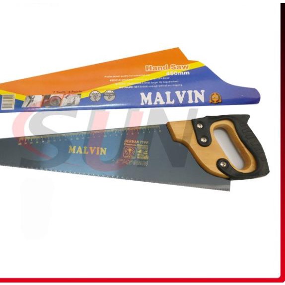 Gergaji Kayu manual 18 " inch | Hand Saw 45 cm Siap Pakai Sudah Tajam