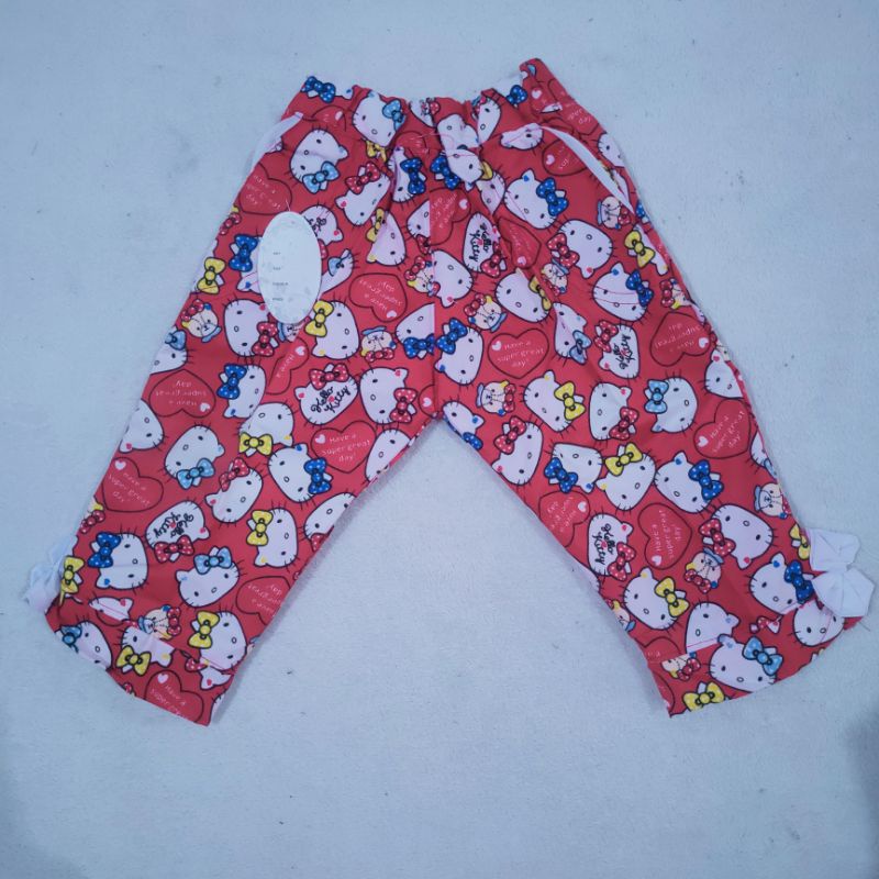 Celana Panjang Anak 1 2 3 Tahun Anak Cewek Perempuan Motif kartun lucu viral Hellokitty Doraemon Keropi Mickymouse Rabbit