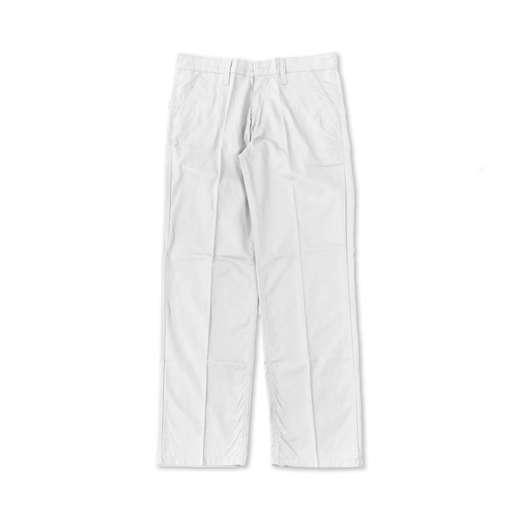 Dritto Loose Pants - Celana Baggy Reguler &quot;Musuko&quot; - Putih