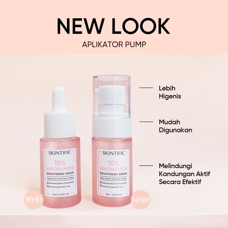 SKINTIFIC 10% NIACINAMIDE BRIGHTENING SERUM 20ML