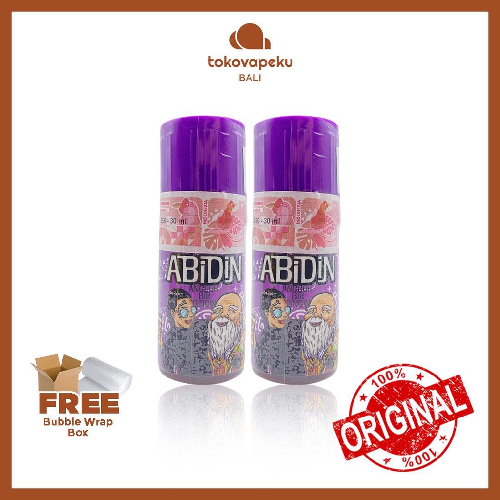 ABIDIN SALTNIC SERIES 30MG ABIDIN SALT 30ML AUTHENTIC by VAPEPACKERS