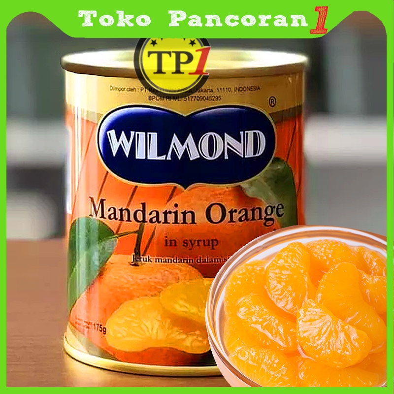 Jeruk mandarin kaleng Wilmond 312g/mandarin orange in syrup 312g