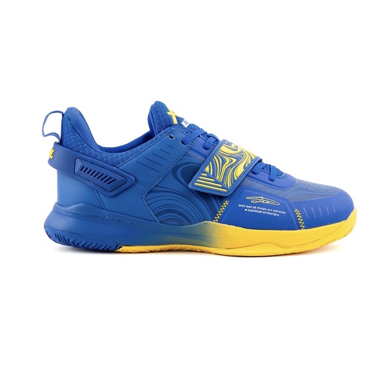 Sepatu Basket Ardiles AD2 Cyclone Biru Kuning