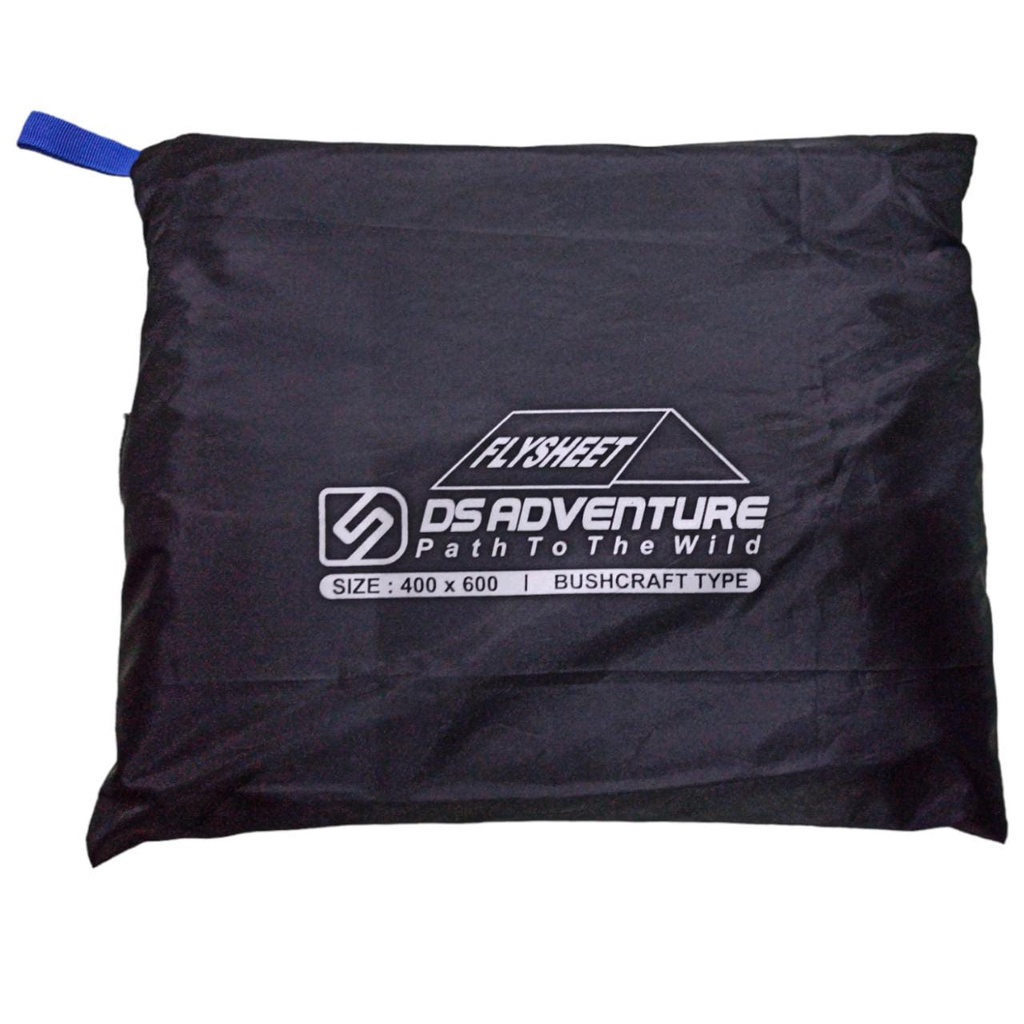 DS ADVENTURE flysheet ukuran 3x4  bushcraft..DS ADVENTURE flysheet ukuran 4x6  bushcraft