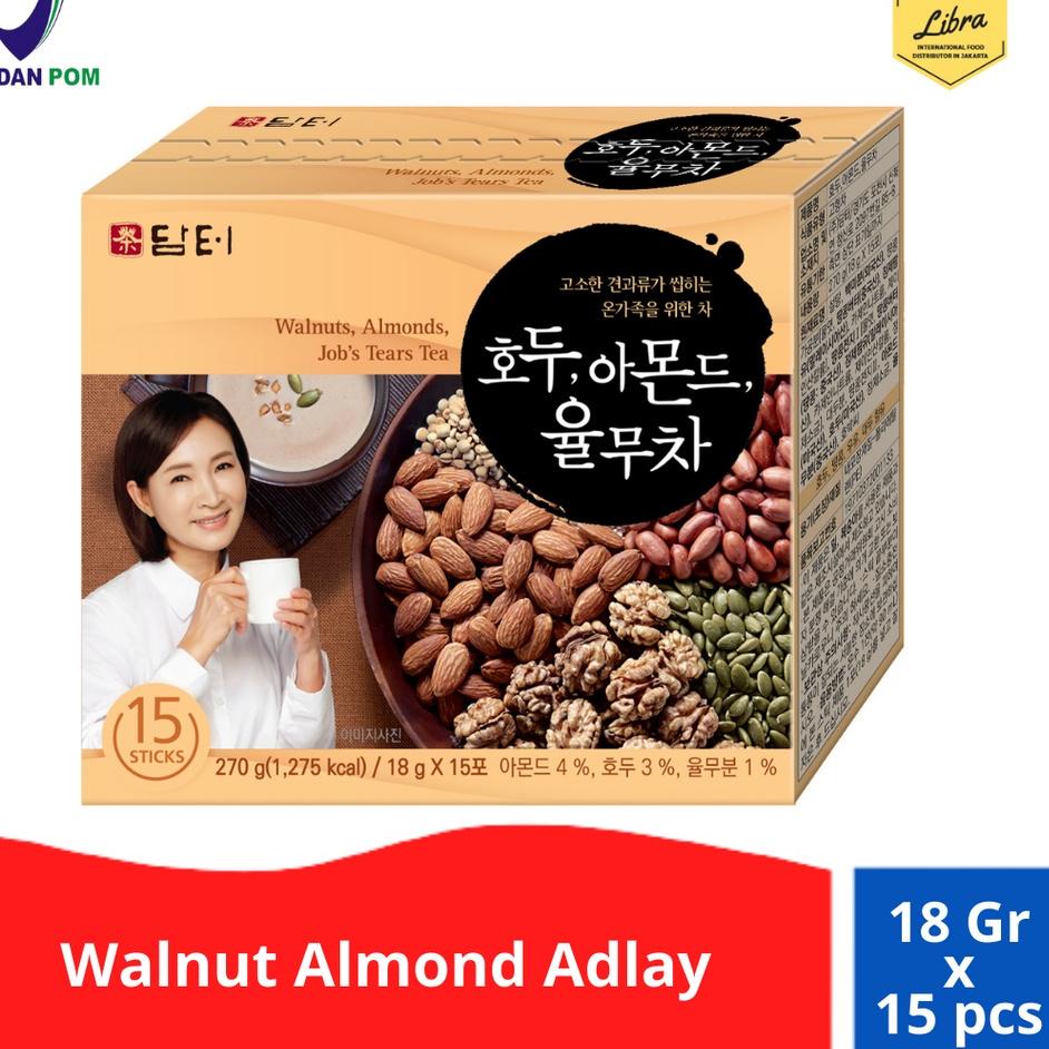 

Harga Miring--Damtuh Walnut Almond Adlay 18 Gr