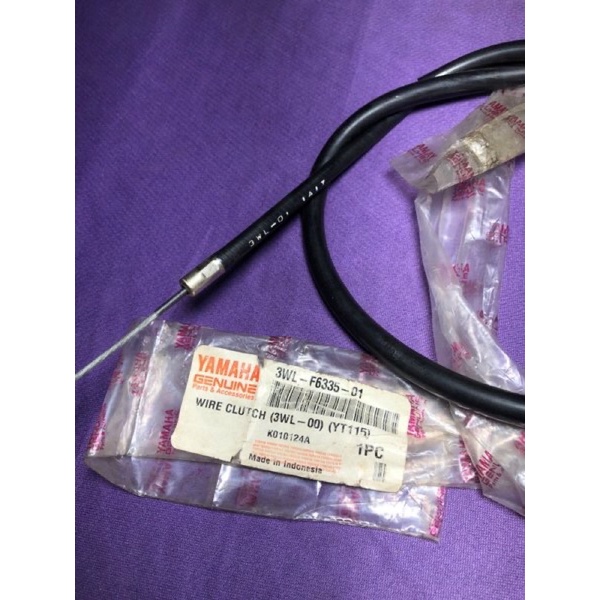 kabel kopling yamaha yt115 yt wire clutch original nos 3WL