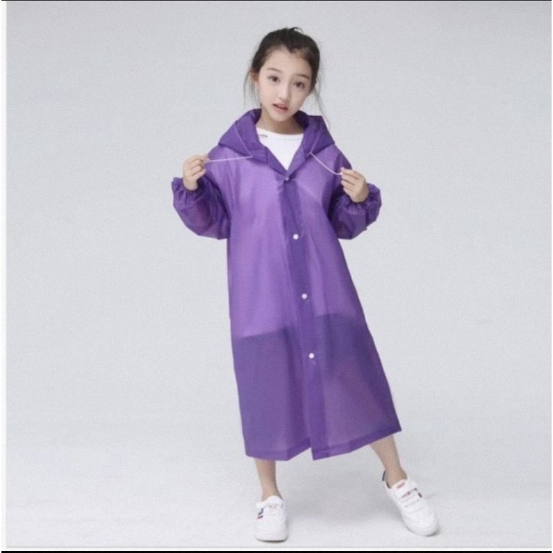JAS HUJAN ANAK MODEL PONCO