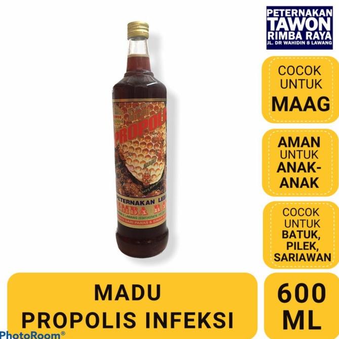 

[COD] Madu Propolis Infeksi 600ml kemasan botol kaca [COD]