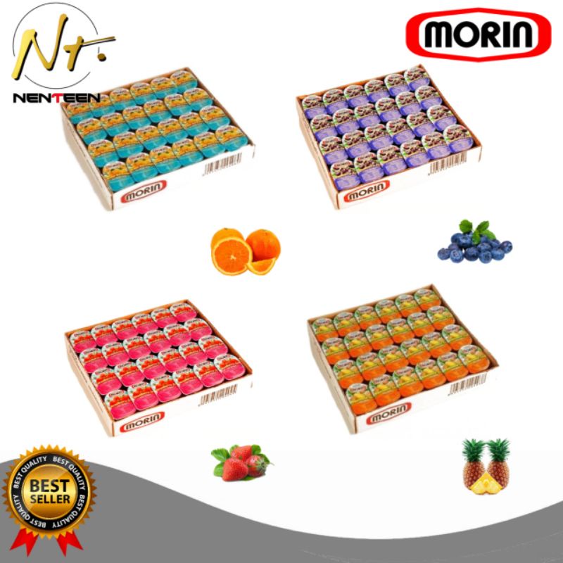 

SELAI MORIN PORTION PACK 14 GRAM 1 BOX (48PCS) / SELAI STROBERI/ BLUEBERRY/ NANAS/ ORANGE