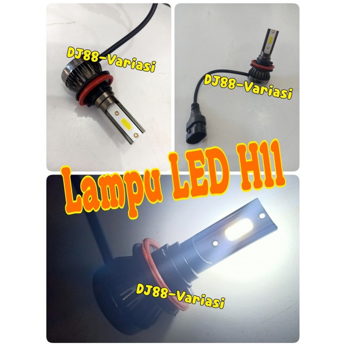 Lampu LED h11 er6 Er6n lampu utama kawasaki er6n