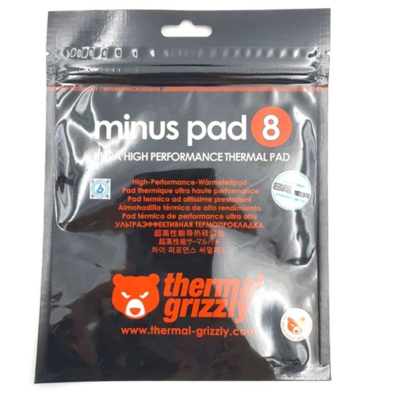 Grizzly Minus pad 8 thermal pad 3.0mm Original minuspad 8 cooling