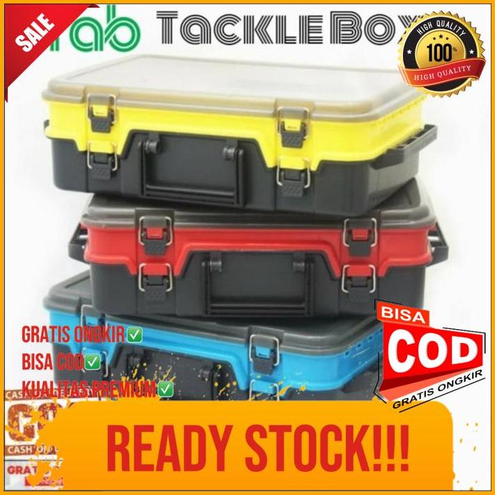Tackle Box Double Layer Fishing Lure Tempat Popper