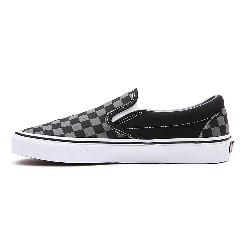 Vans Slip On Black Pewter Checkerboard