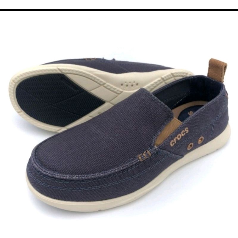 Crocs walu man / Sepatu Pria slip on crocs walu man