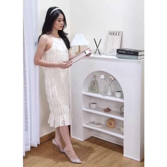 NESYA DRESS | Korean Clothing | Korean Dress | White Dress | Korean Style | Korean Look