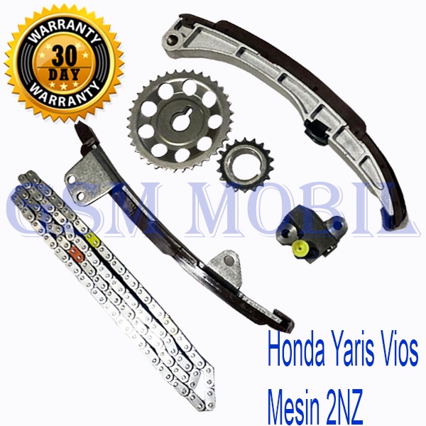 Rantai Keteng Timing Chain Timing Kit Toyota Yaris Vios 2NZ - 5926