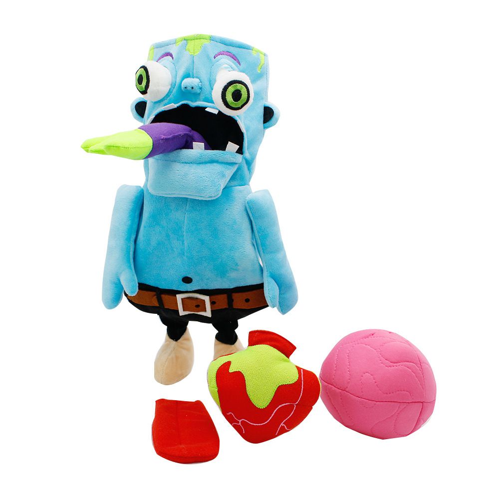 Boneka Plush Zombie Kecil Yang Lucu Dan Merayap Ideal Untuk Dekorasi Halloween Atau Bermain Edukasi