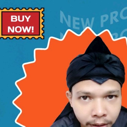 Original Blangkon Hitam Polos Katun Halus Premium Bisa Dicuci Dijamin Ori Dan Real Pict Udeng Jawa B