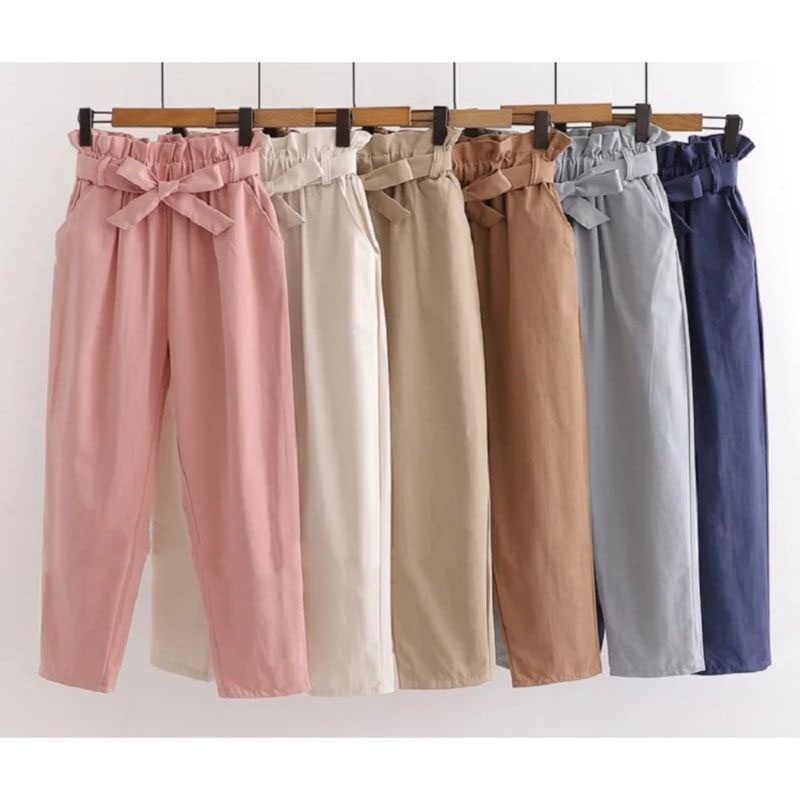 KULOT ANAK LINEN PANTS HIGH WAISH/CELANA ANAK PEREMPUAN/KULOT ANAK PEREMPUAN/CELANA PANJANG ANAK NEW KEKINIAN