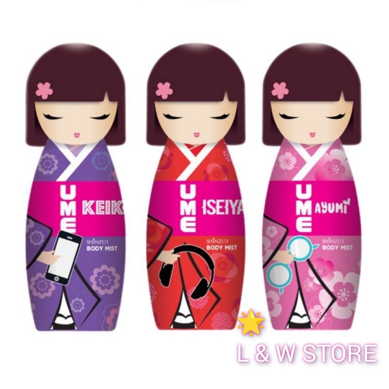 Shinzui Ume Body Mist 100ml/Shinzui Partum Ume