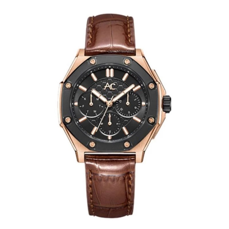 Jam tangan wanita Alexandre Christie Multifunction AC 9601 BF LBRBA L