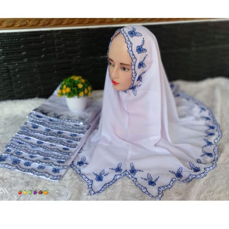 {SA.18Oc22r} Jilbab rubuk santri /al ibnah hijab / Hijab Rubuk Bordir / Seragam Pondok / al ibnah